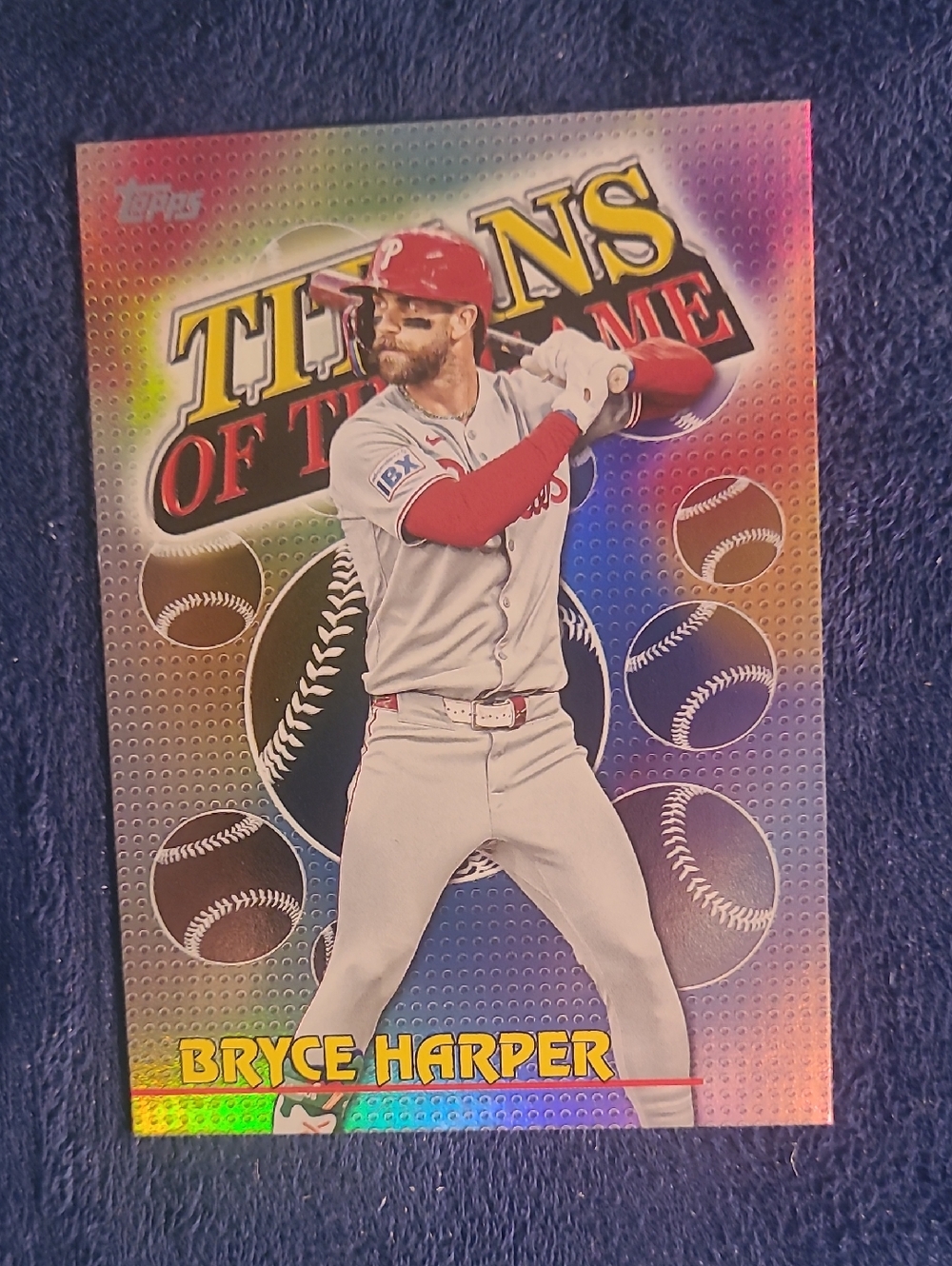 Topps Bryce Harper Card — 2026 Topps Titans Of The Game